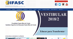 Desktop Screenshot of ifasc.com.br